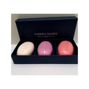Caswell & Massey NYBG Triple Milled Bath Soap Set New in Box